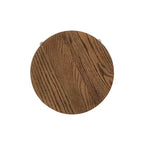 Sgabello da bar regolabile in legno massello di rovere, noce, senza schienale, stile minimalista