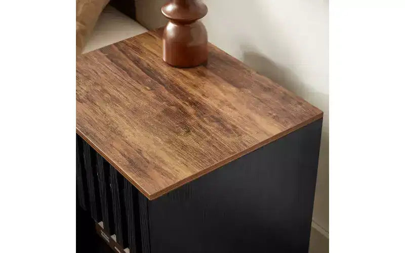 Mobiletto da bagno moderno e Armadietto per biancheria con ripiani regolabili, Ottone antico