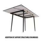 Tavolo da Pranzo Quadrato in MDF Effetto Marmo Allungabile, Cucina e Sala da Pranzo Industriale, Gambe Affusolate in Metallo