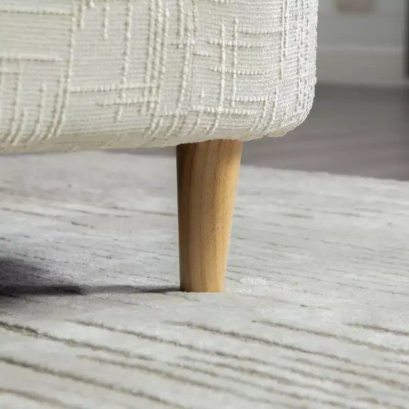 Panca Chaise Lounge Imbottita in ciniglia con cuscino e guanciali, capacità 204 kg