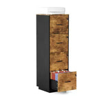 Classificatore in Legno Karl Home15 Pollici Goffrato a 4 Cassetti