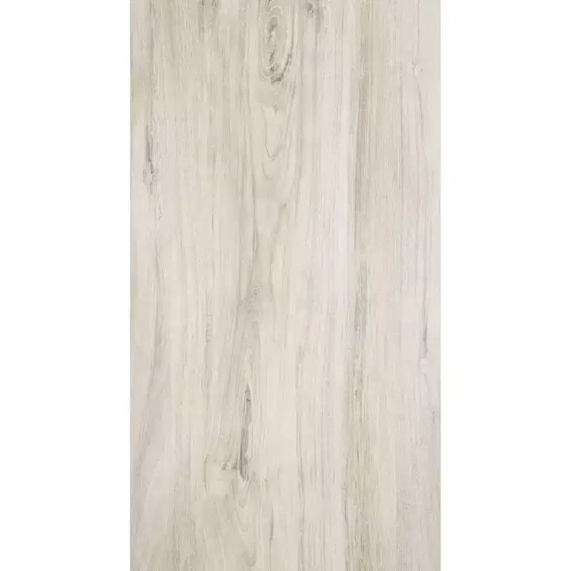 Comodino Bianco con Un Cassetto, Porta USB e Vano Portaoggetti, Stile Rustico