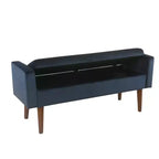 Sedia accent Parsons classica imbottita, tessuto trapuntato, gambe in legno massello
