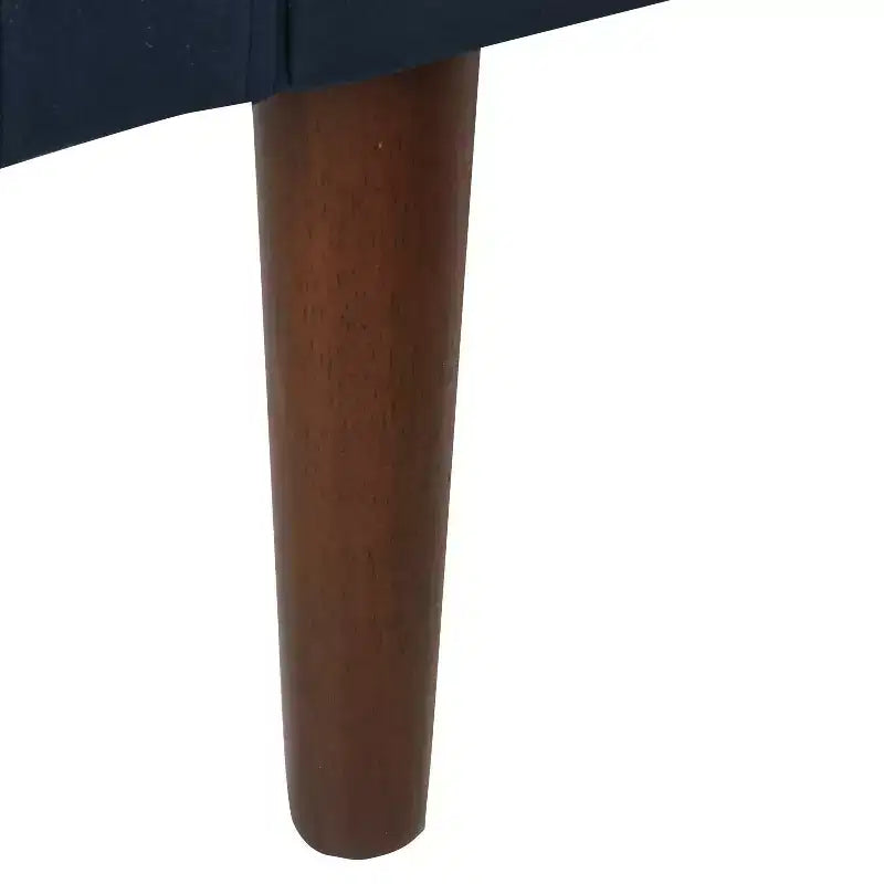 Sedia accent Parsons classica imbottita, tessuto trapuntato, gambe in legno massello