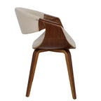Sedia da pranzo di design Curvo Mid-Century Modern - LumiSource