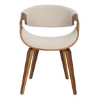 Sedia da pranzo di design Curvo Mid-Century Modern - LumiSource