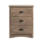 Salt Spring 3 Drawer Tall Nightstand Drifted - Prepac
