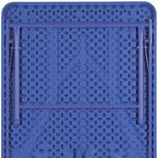 Tavolo Pieghevole in Plastica per Bambini, 1,5 m, 6 Posti, Capacità 118 kg, Bianco