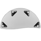 Tavolo attività a onda a semicerchio da 47,5", regolabile in altezza, piano in laminato, per bambini 3-9 anni